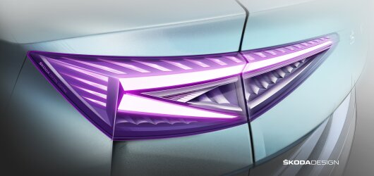 SKODA ENYAQ baklykter