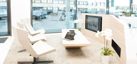 Bilde sittegruppe i showroom